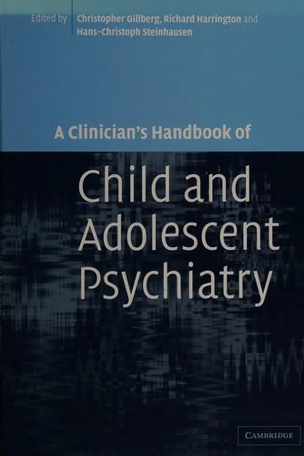 Capa de A clinician's handbook of child and adolescent psychiatry