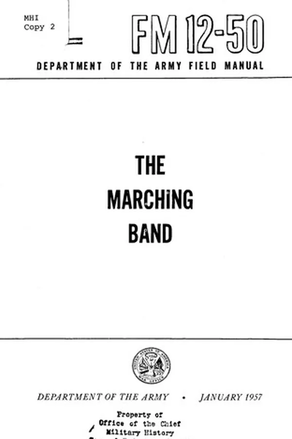 Capa de The marching band