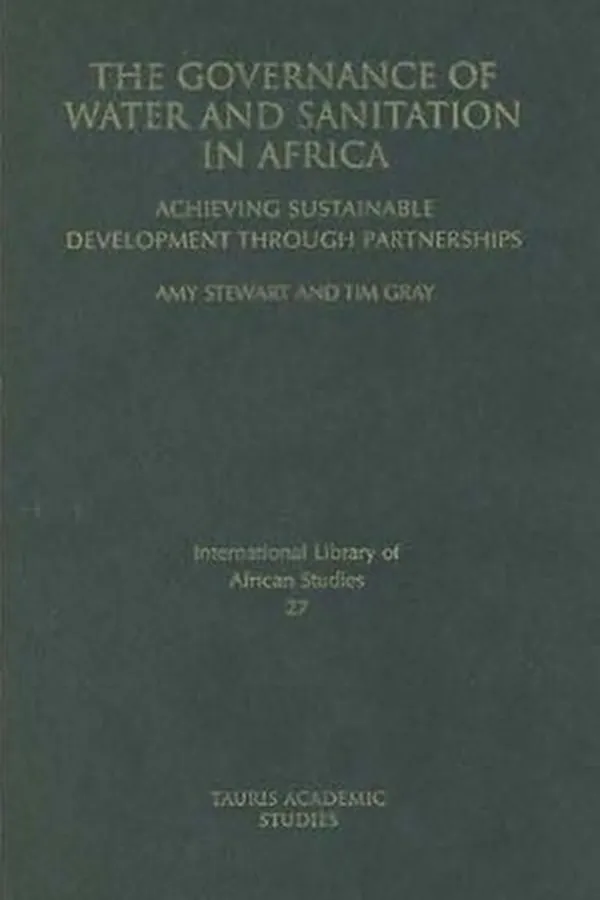 Capa de The governance of water and sanitation in Africa