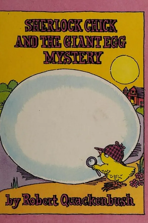 Capa de Sherlock Chick and the giant egg mystery