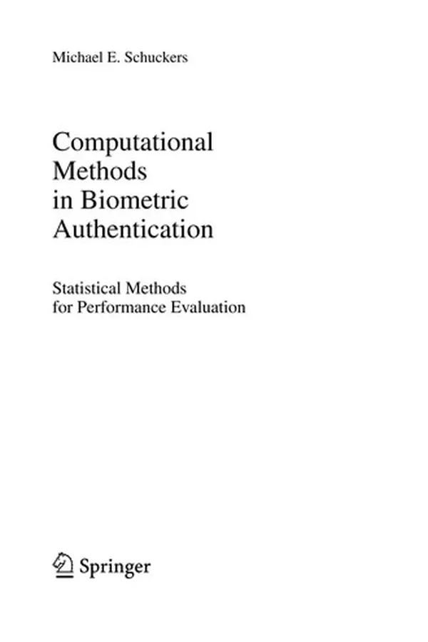 Capa de Computational methods in biometric authentication