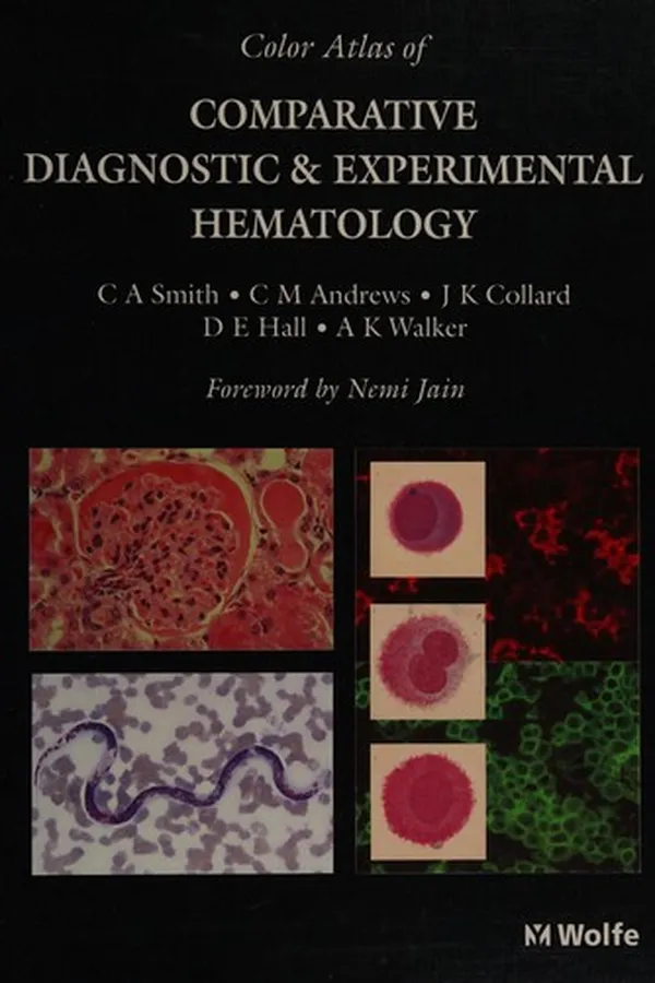 Capa de A Color atlas of comparative, diagnostic and experimental hematology