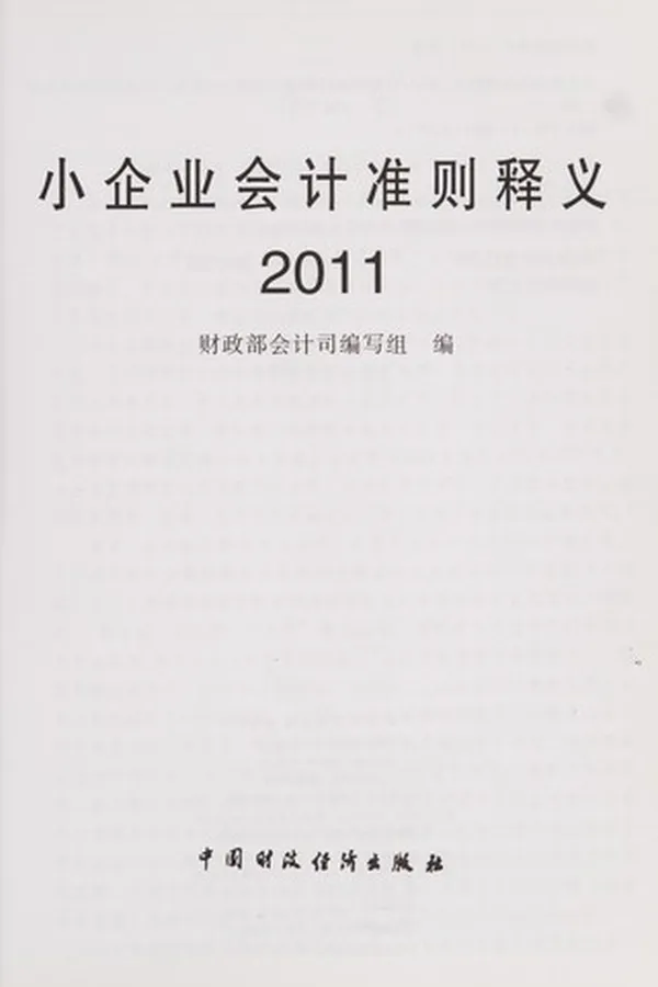Capa de Xiao qi ye kuai ji zhun ze shi yi