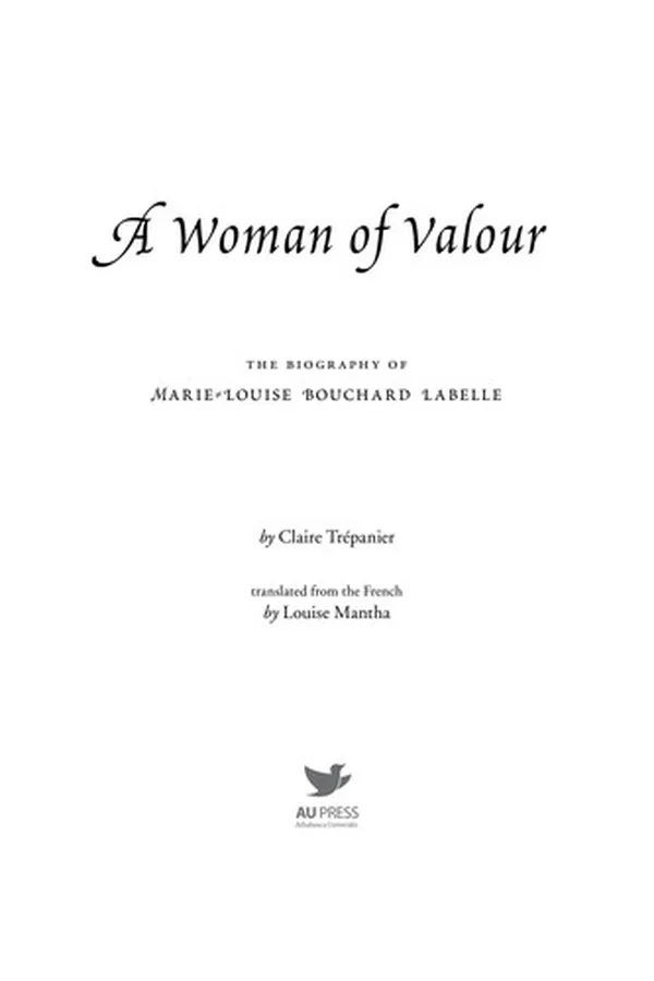 Capa de A woman of valour