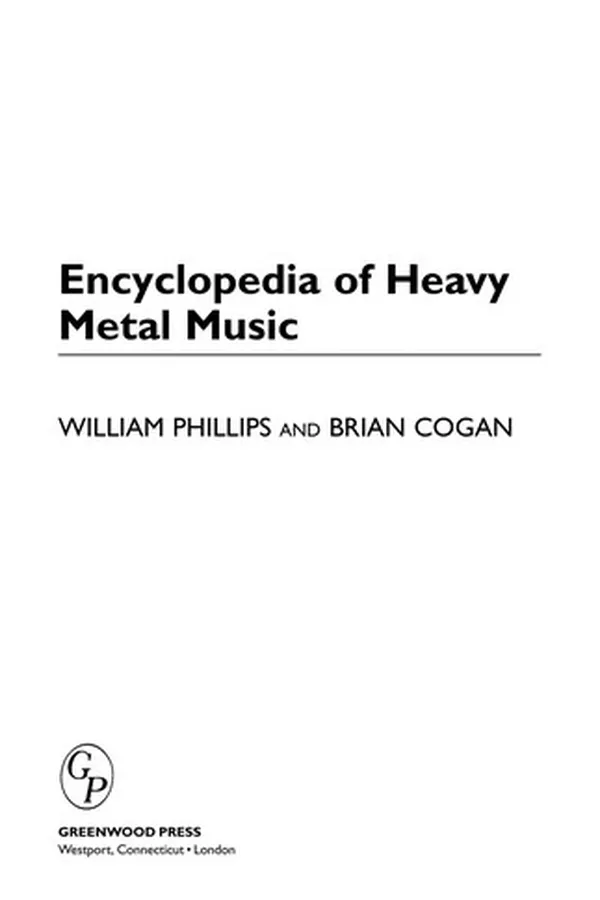 Capa de Encyclopedia of heavy metal music