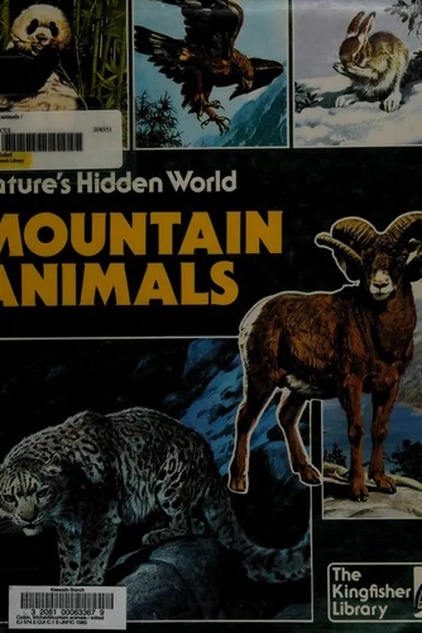 Capa de Vie secrète des bêtes dans les montagnes