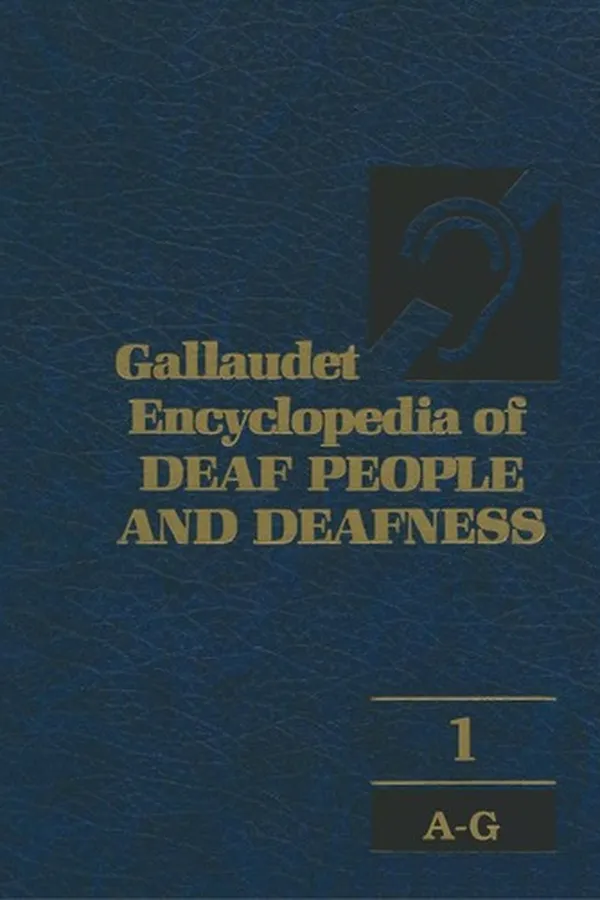 Capa de Gallaudet encyclopedia of deaf people and deafness