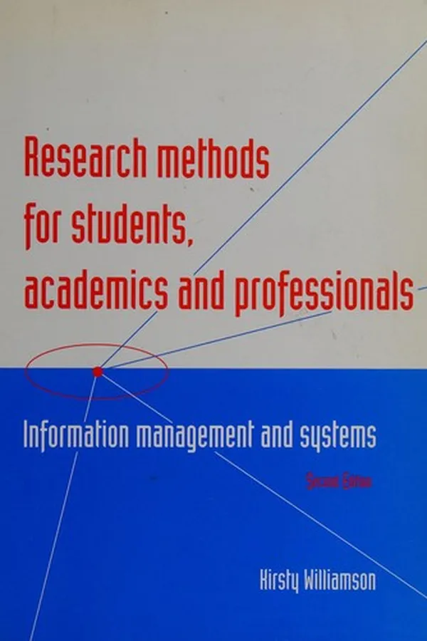 Capa de Research methods for students, academics and professionals