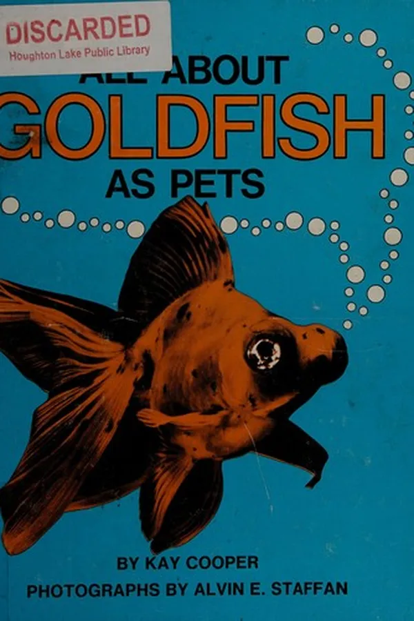 Capa de All about goldfish as pets