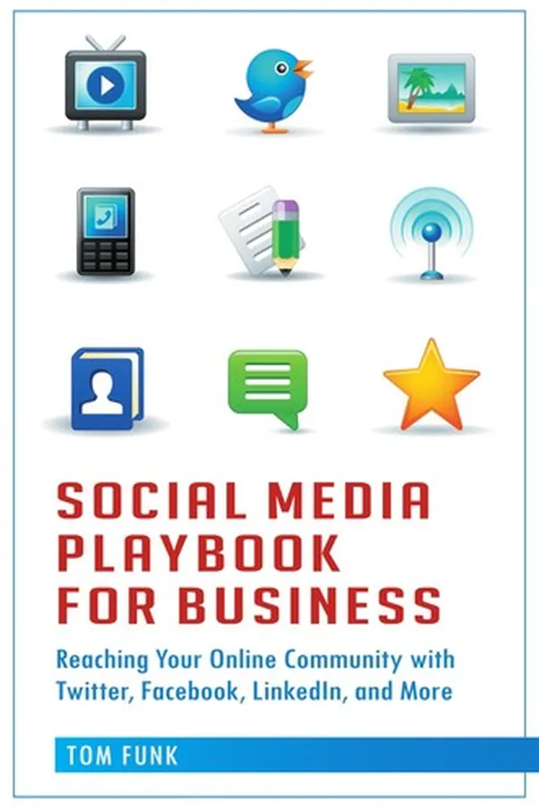 Capa de Social Media Playbook for Business
