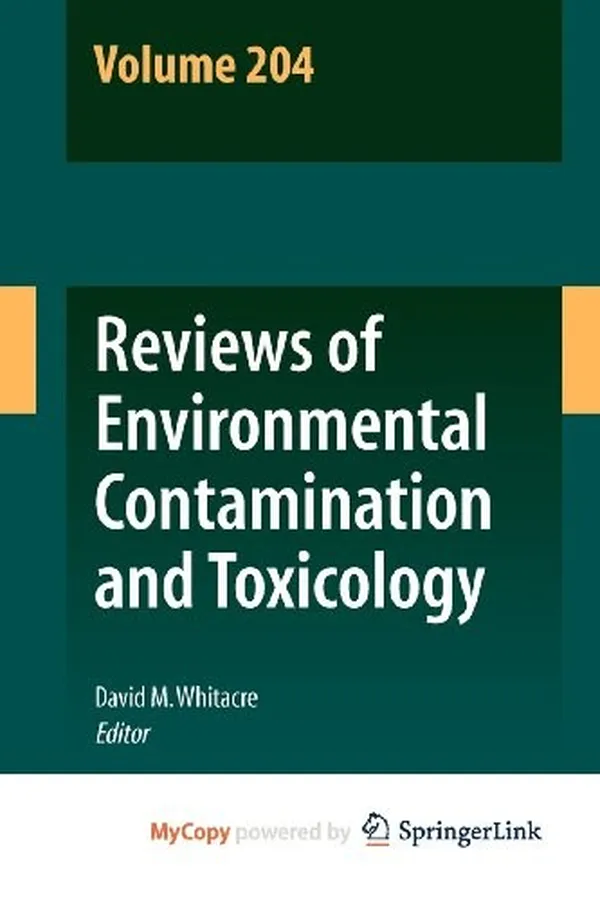 Capa de Reviews of Environmental Contamination and Toxicology 204