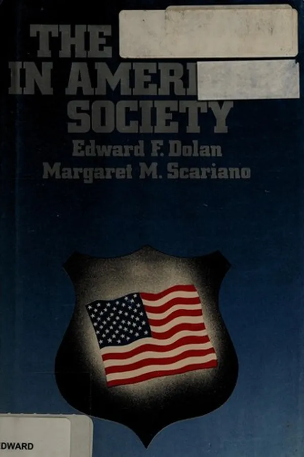 Capa de The police in American society