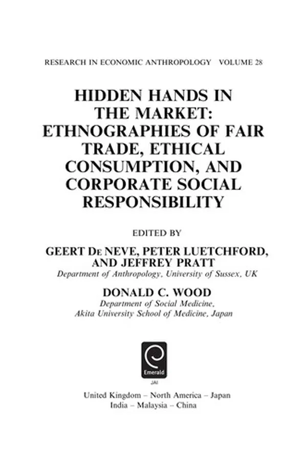 Capa de Hidden hands in the market