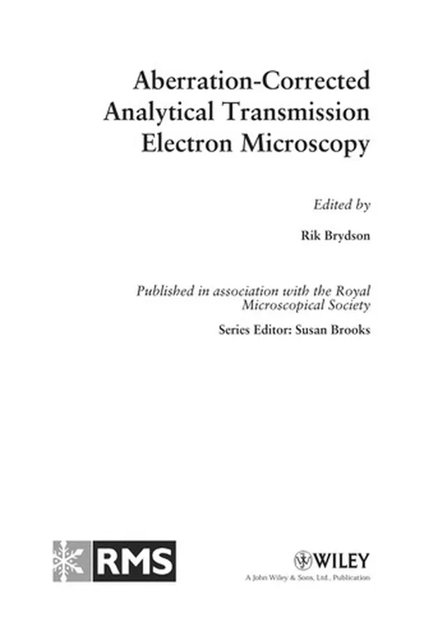 Capa de Aberration-corrected analytical transmission electron microscopy