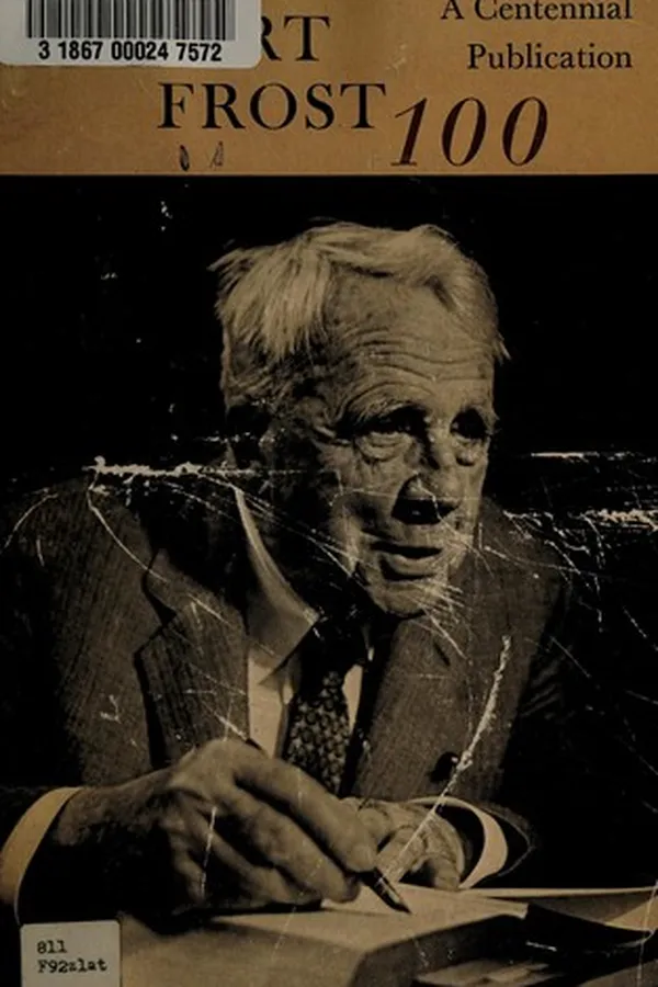 Capa de Robert Frost 100