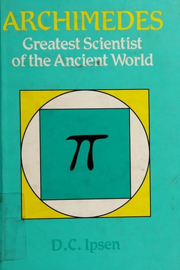 Capa de Archimedes, greatest scientist of the ancient world