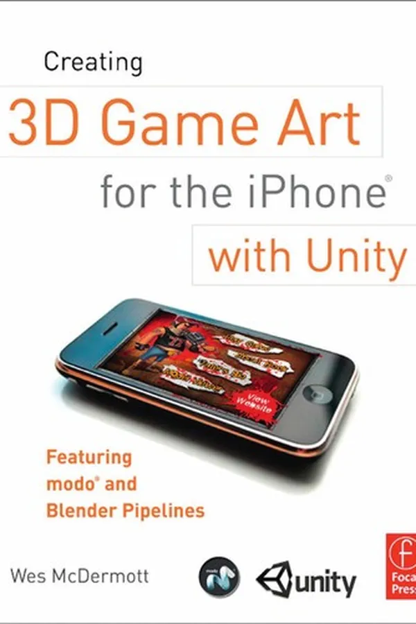 Capa de Creating 3D game art for the iPhone with unity