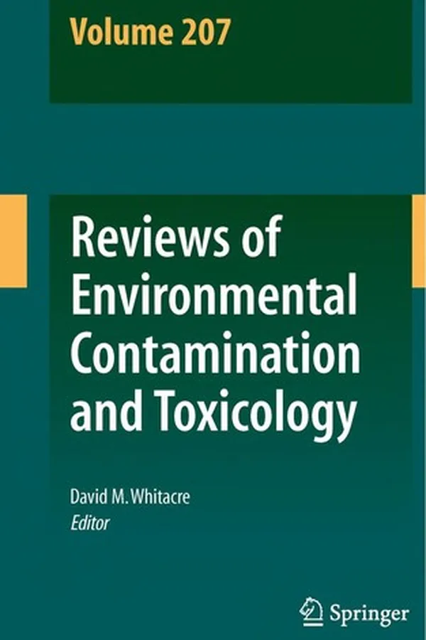 Capa de Reviews of Environmental Contamination and Toxicology Volume 207