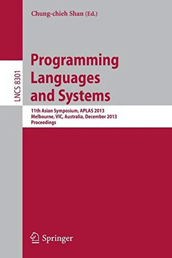 Capa de Programming Languages and Systems