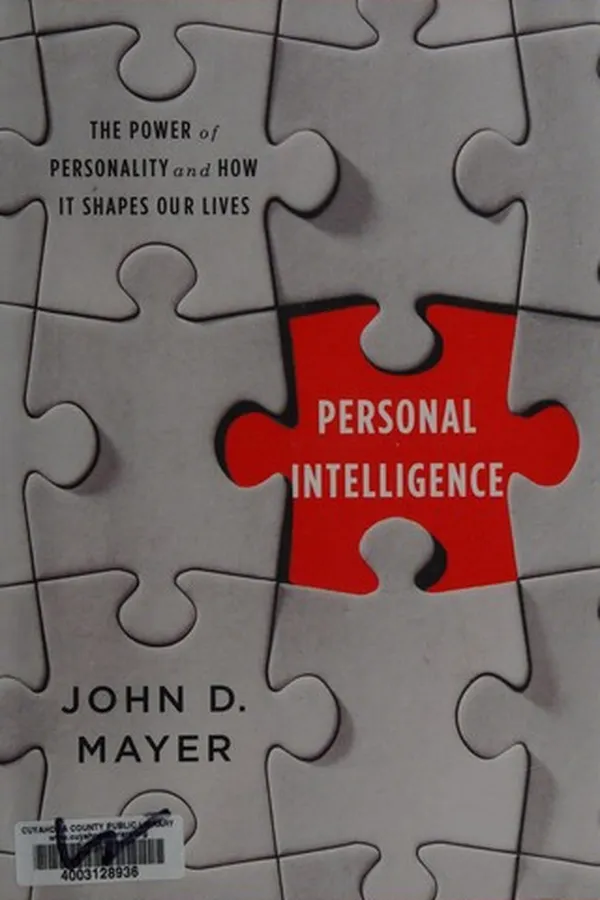 Cover of Personal intelligence