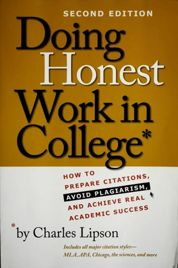 Capa de Doing Honest Work in College