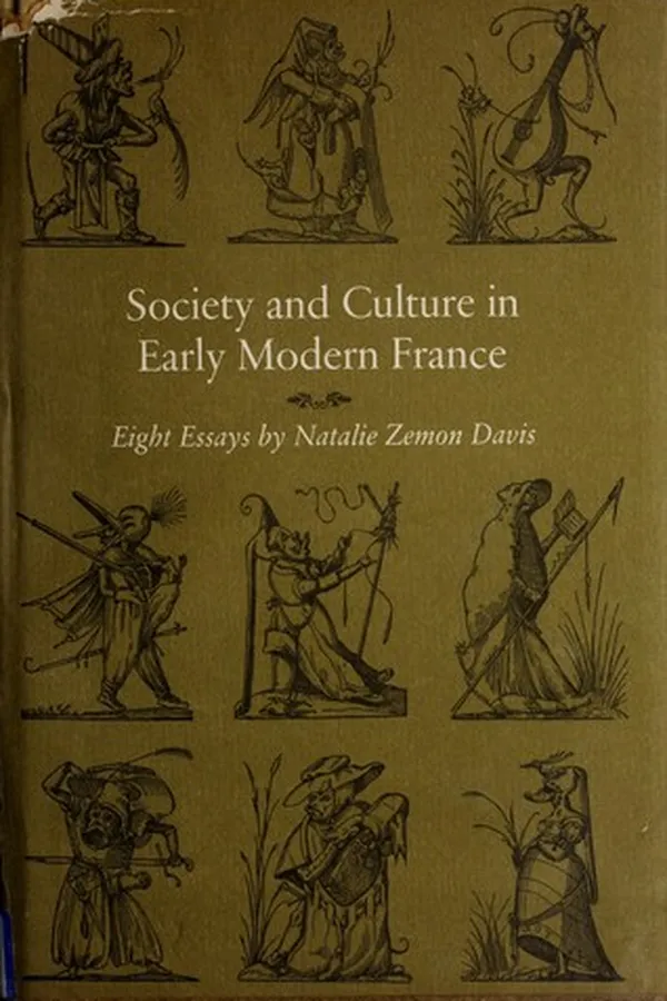 Capa de Society and culture in early modern France