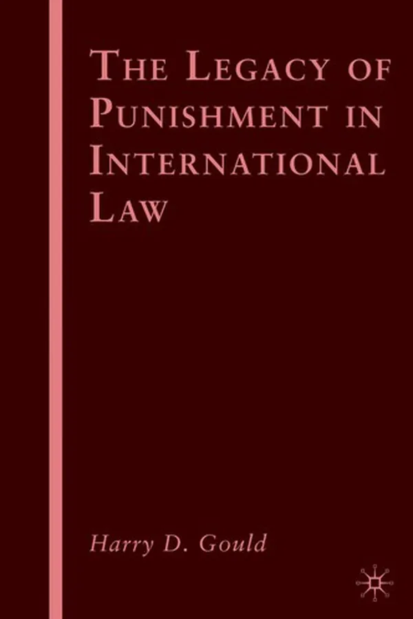 Capa de The legacy of punishment in international law
