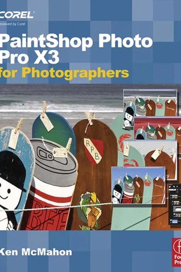 Capa de PaintShop Photo Pro X3 for photographers