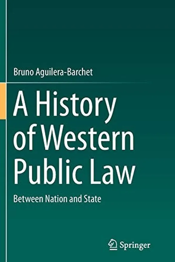 Capa de A History of Western Public Law