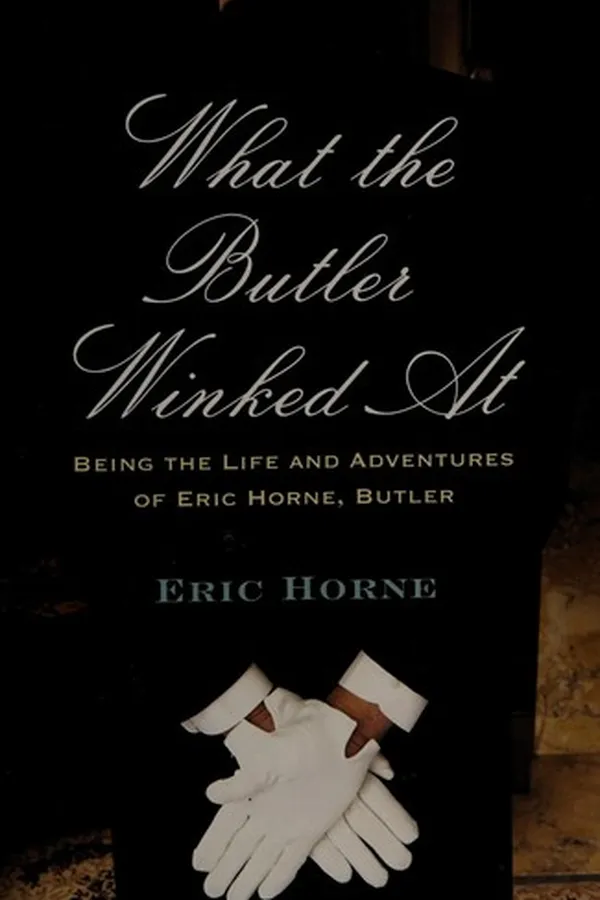 Capa de What the Butler winked at
