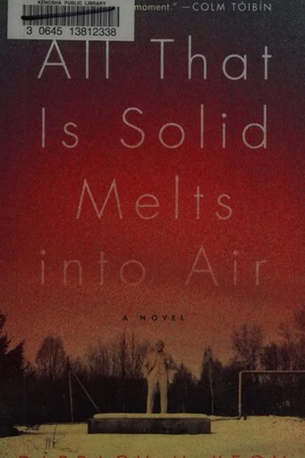Capa de All that is solid melts into air
