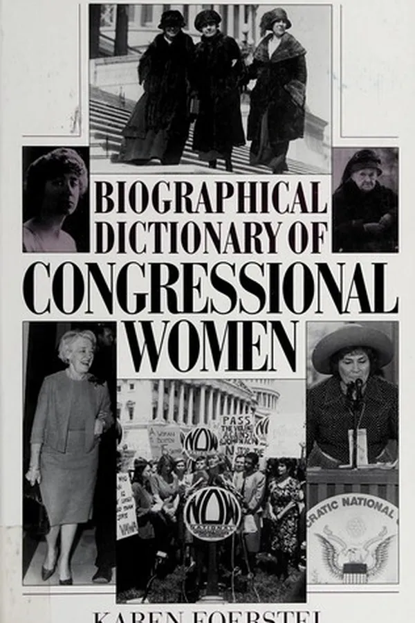 Capa de Biographical dictionary of congressional women