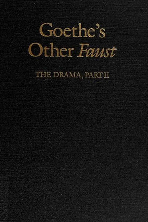 Capa de Goethe's other Faust