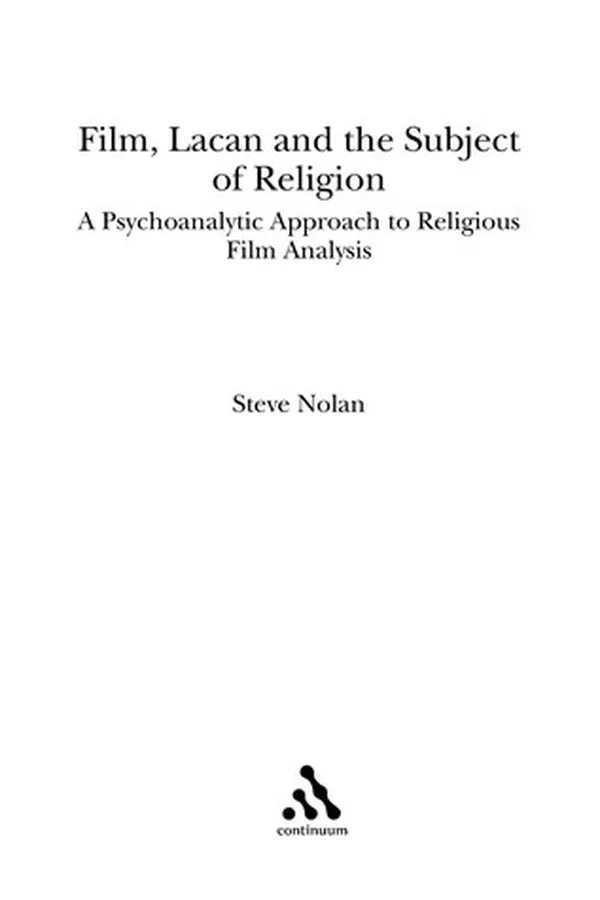Capa de Film, Lacan and the study of religion