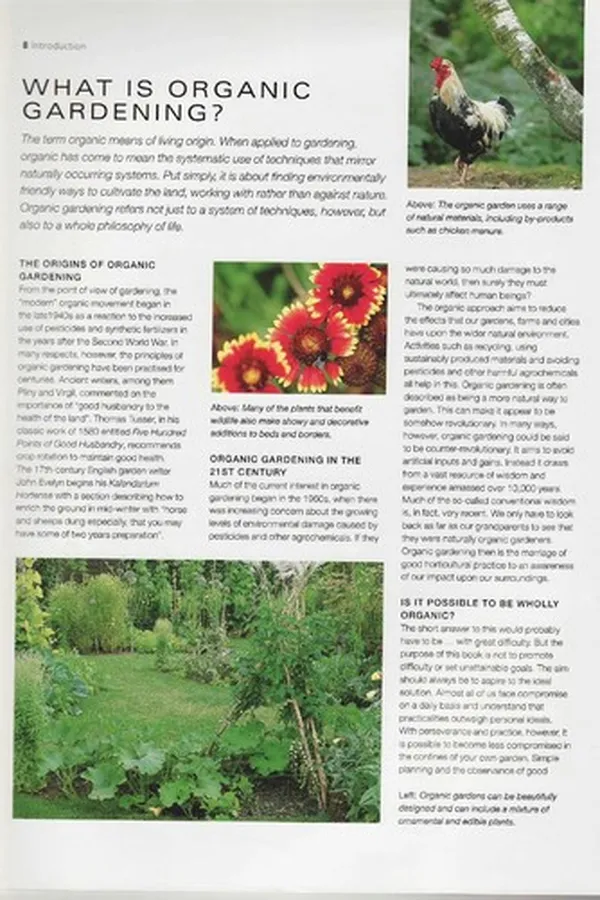 Capa de The organic gardener