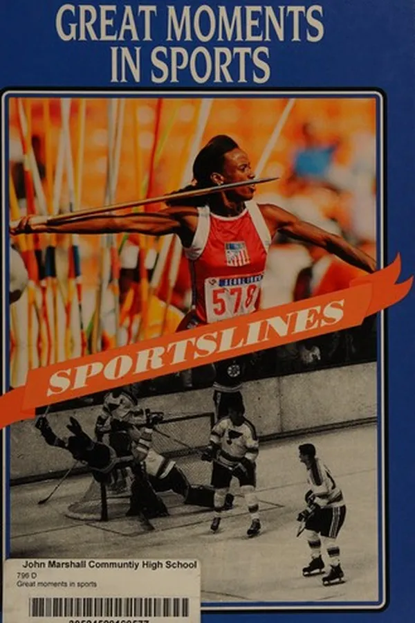 Capa de Great moments in sports