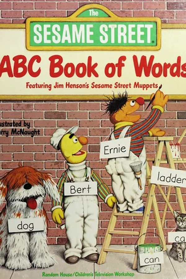 Capa de The Sesame Street ABC book of words