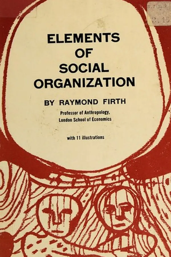 Capa de Elements of Social Organization