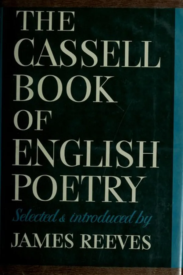 Capa de The Cassell book of English poetry