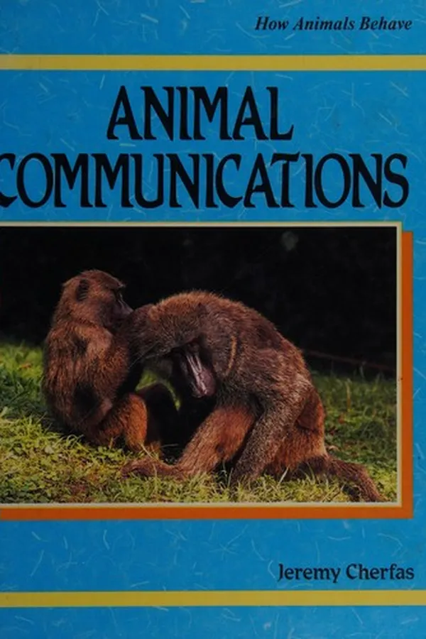 Capa de Animal communications