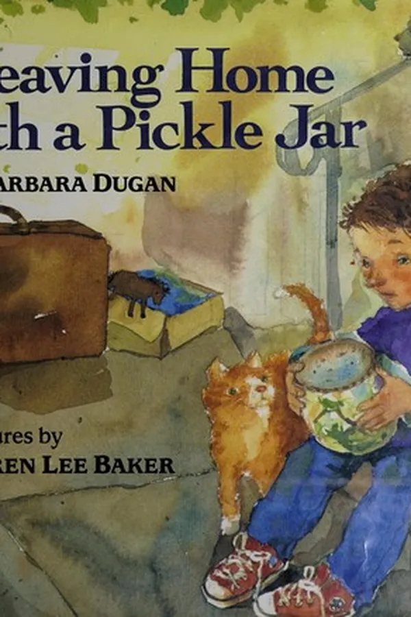 Capa de Leaving home with a pickle jar