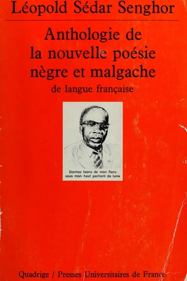 Capa de Anthologie de la nouvelle poésie nègre et malgache de langue française