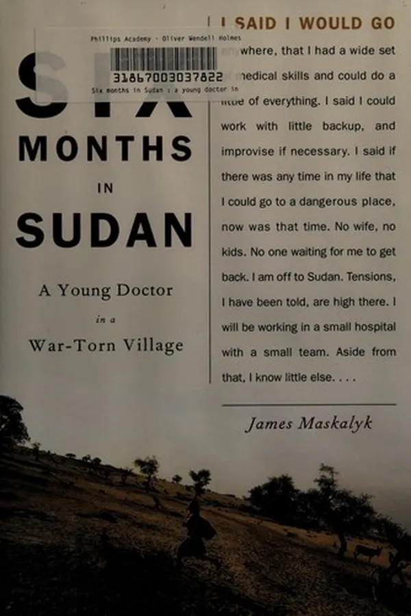 Capa de Six months in Sudan