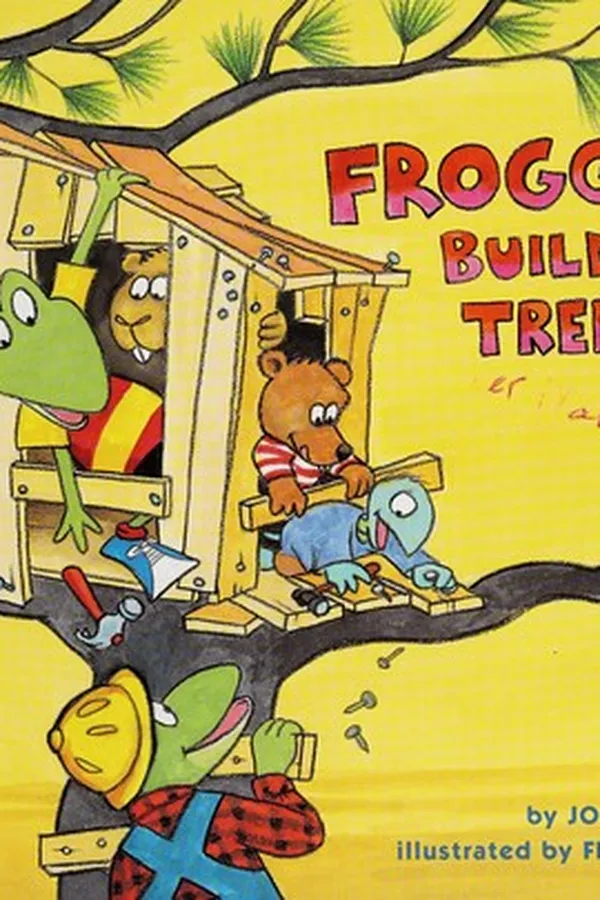 Capa de Froggy builds a tree house