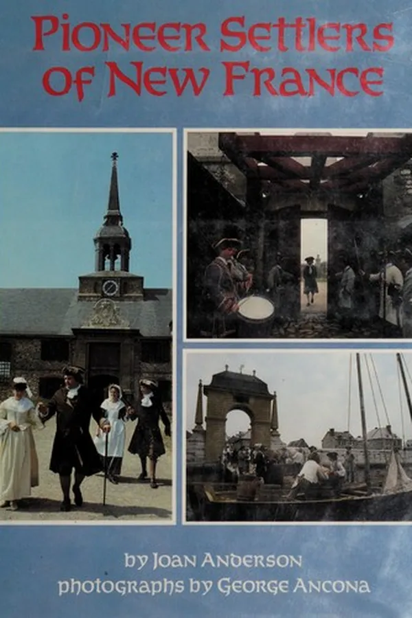 Capa de Pioneer settlers of New France