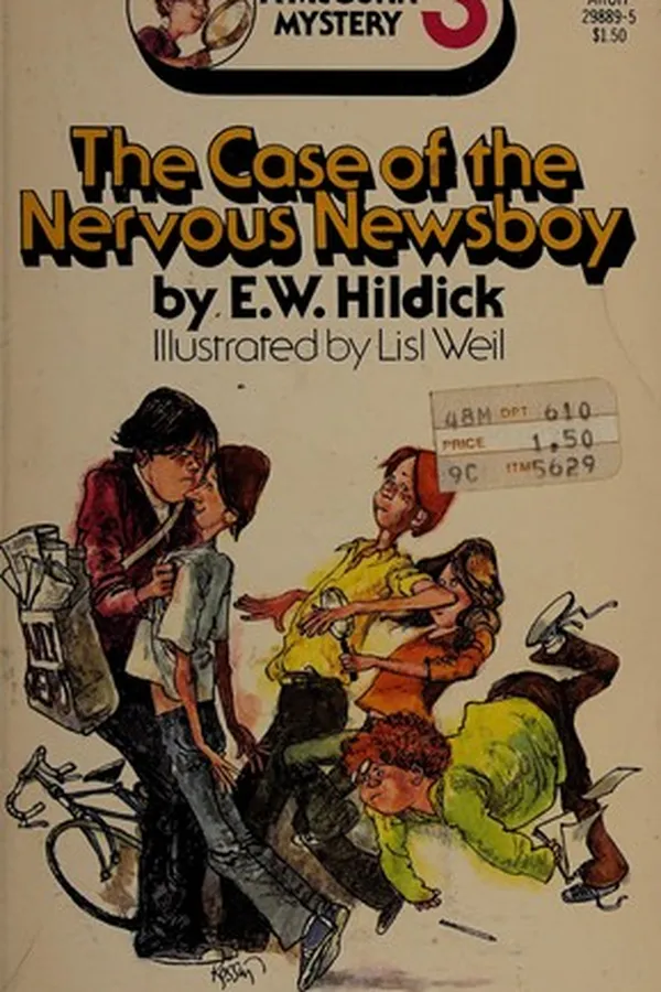 Capa de The case of the nervous newsboy
