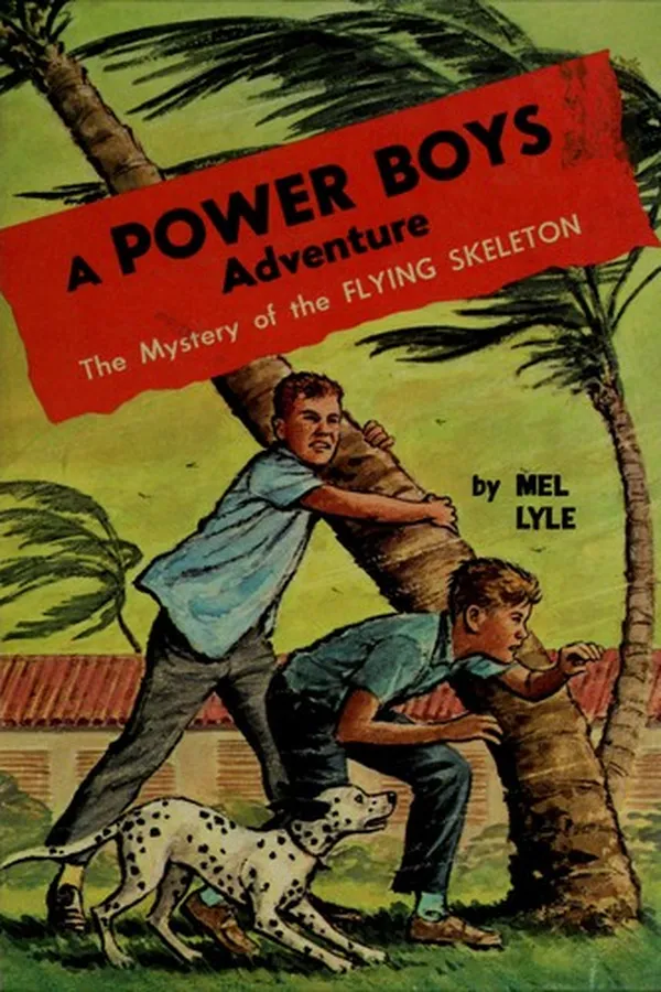 Capa de The mystery of the flying skeleton