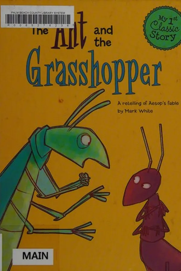 Capa de The ant and the grasshopper