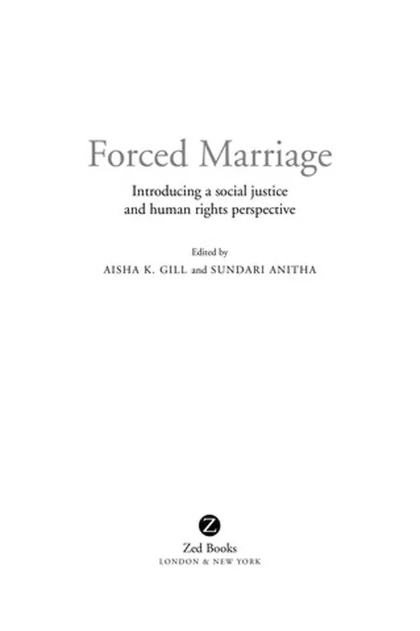 Capa de Forced marriage