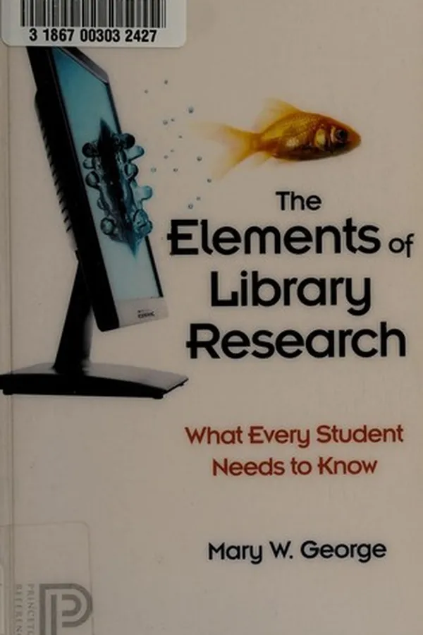 Capa de The elements of library research